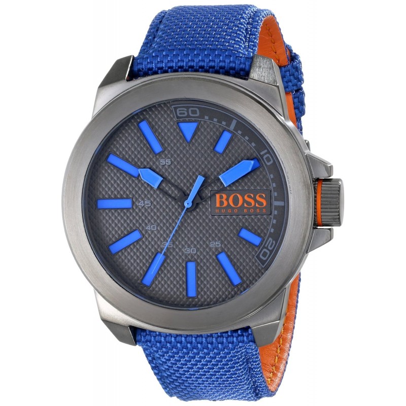 män - klocka Orange Armbandsur Boss BOK83008 för
